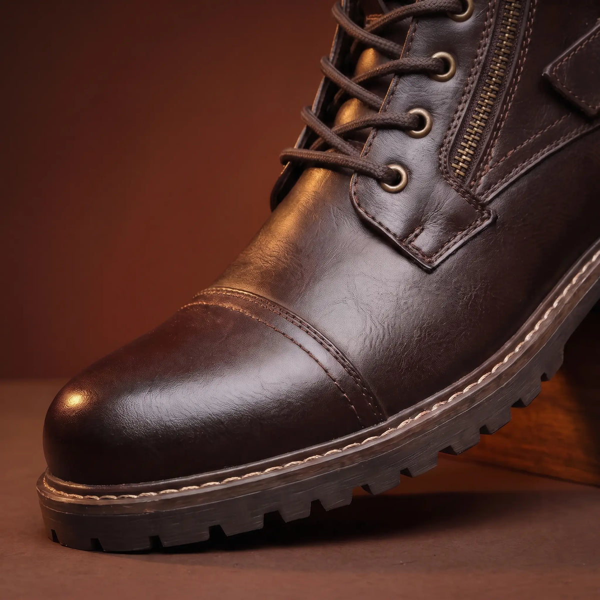 Square Heel Casual Boots
