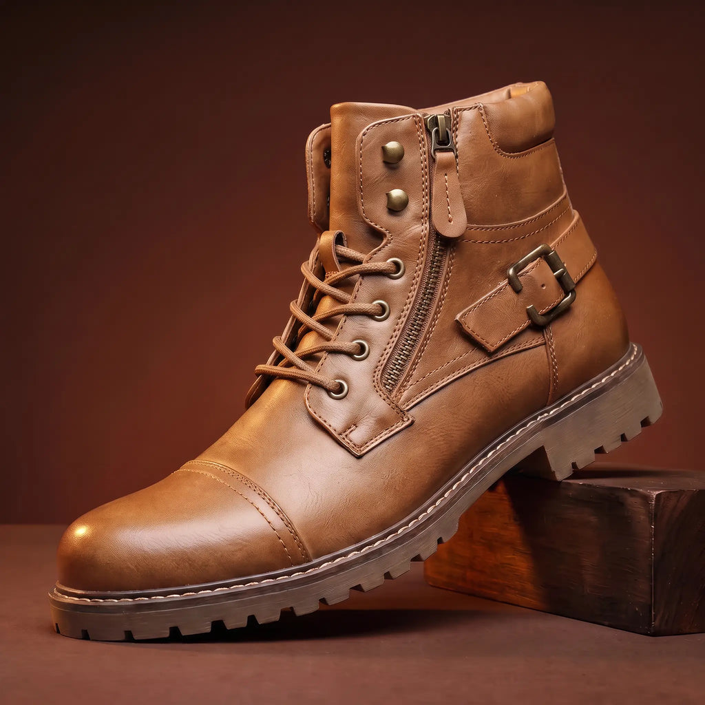 Square Heel Casual Boots