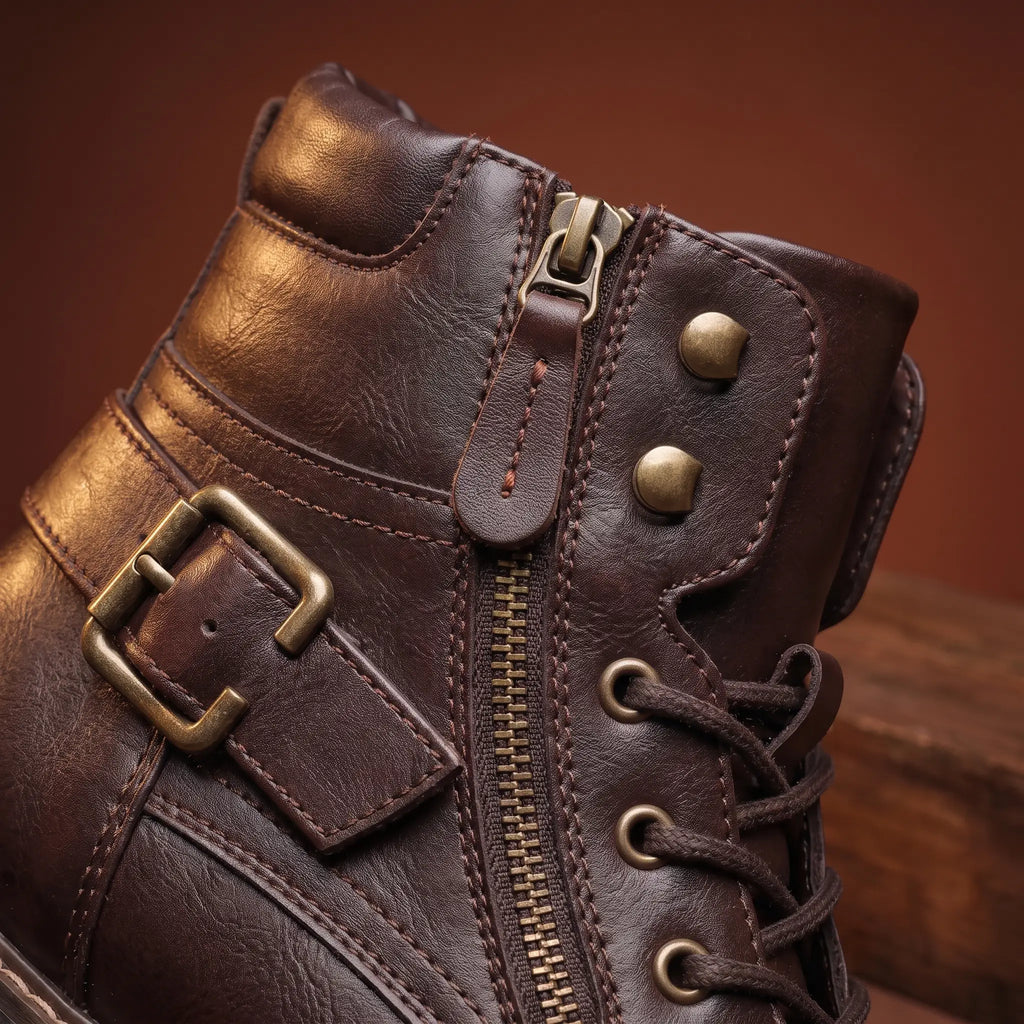 Square Heel Casual Boots