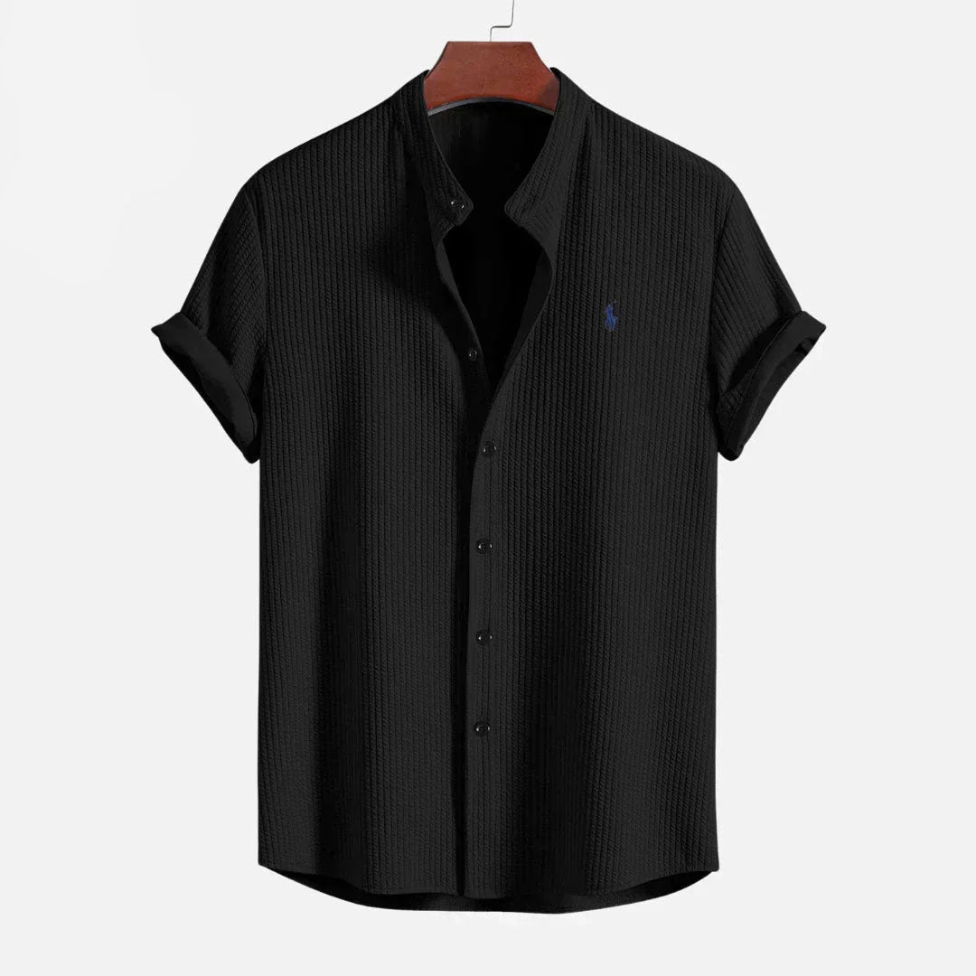 Men’s Slim Fit Ribbed Shirt
