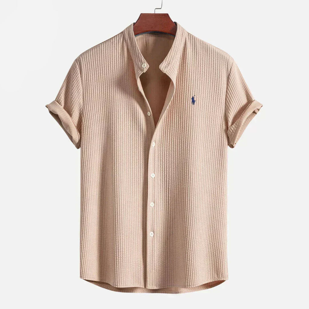 Men’s Slim Fit Ribbed Shirt