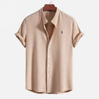 Men’s Slim Fit Ribbed Shirt