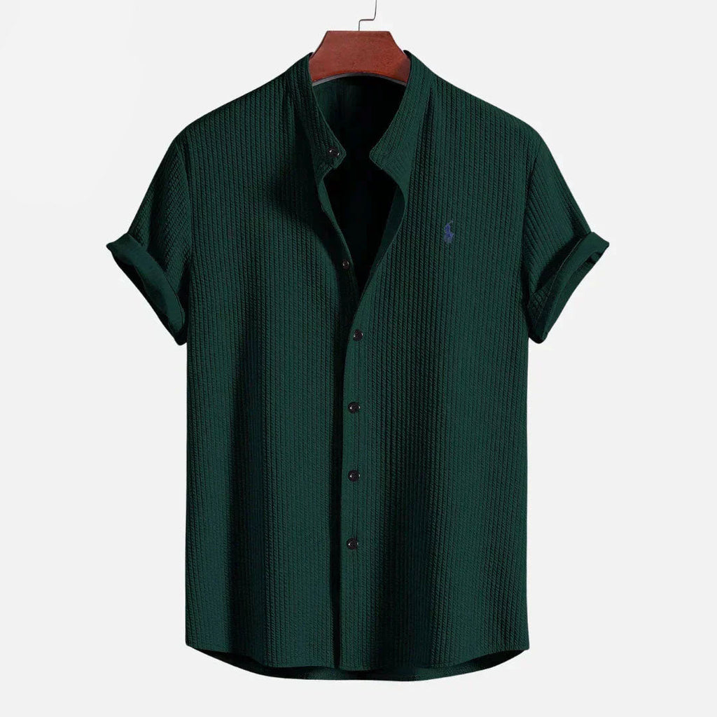 Men’s Slim Fit Ribbed Shirt