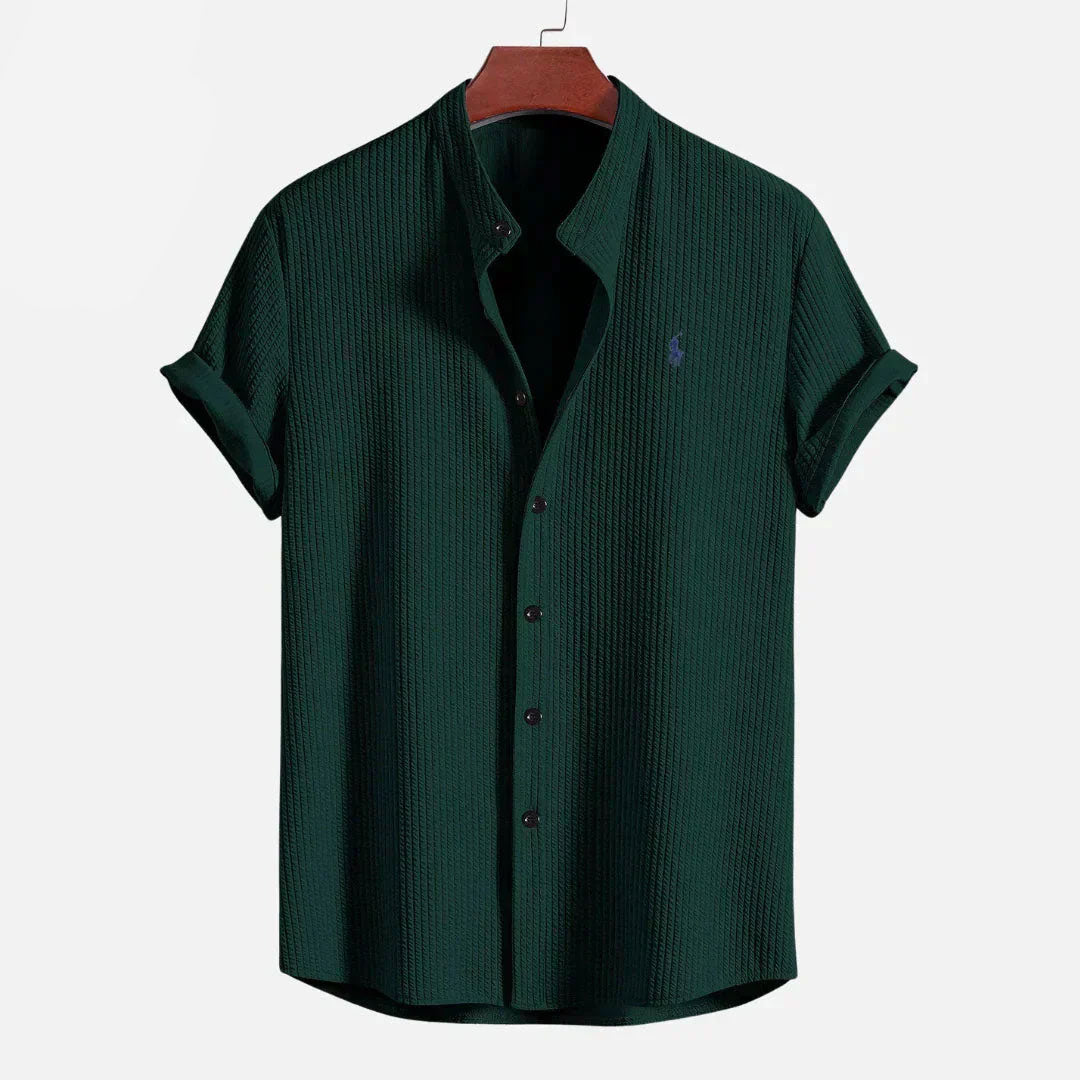 Men’s Slim Fit Ribbed Shirt
