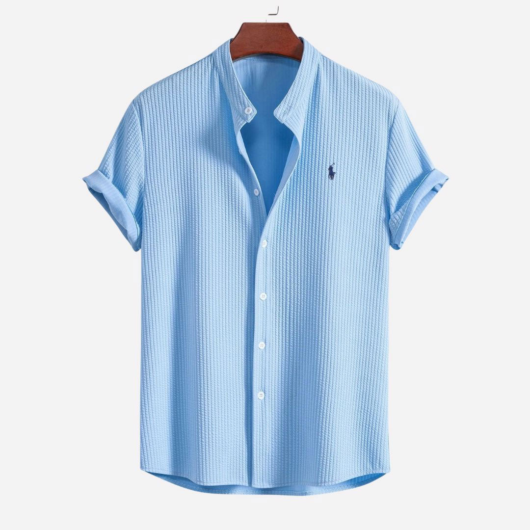 Men’s Slim Fit Ribbed Shirt