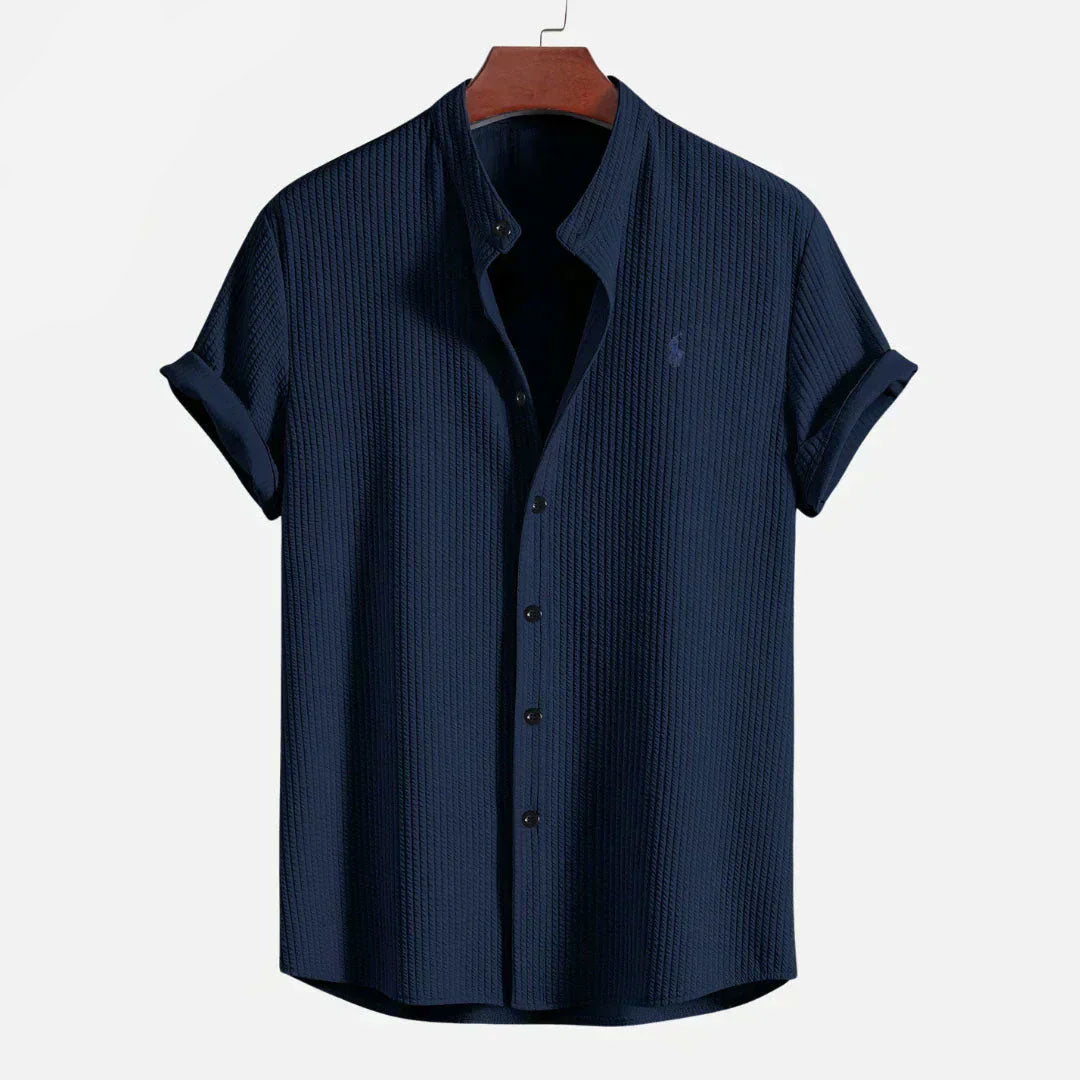 Men’s Slim Fit Ribbed Shirt