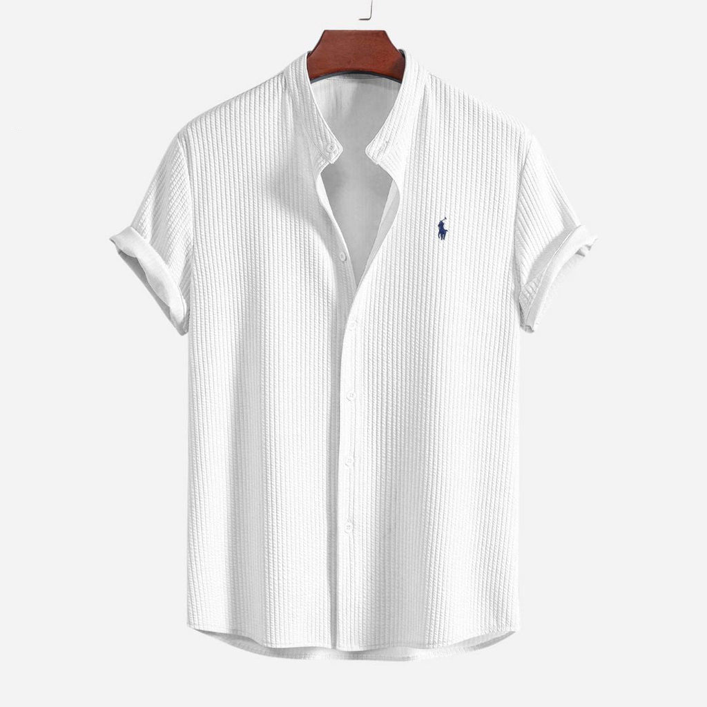 Men’s Slim Fit Ribbed Shirt