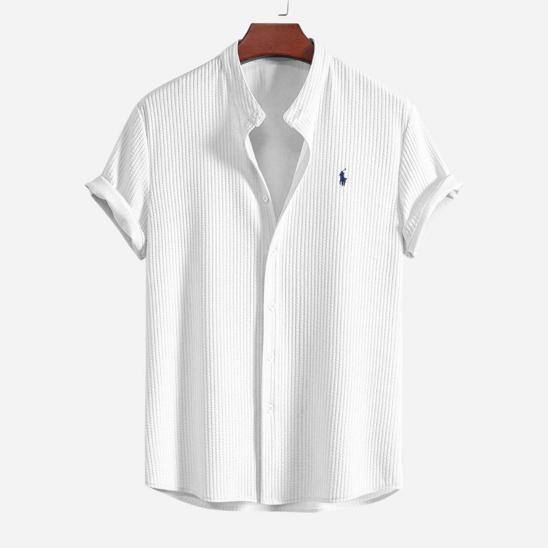 Men’s Slim Fit Ribbed Shirt