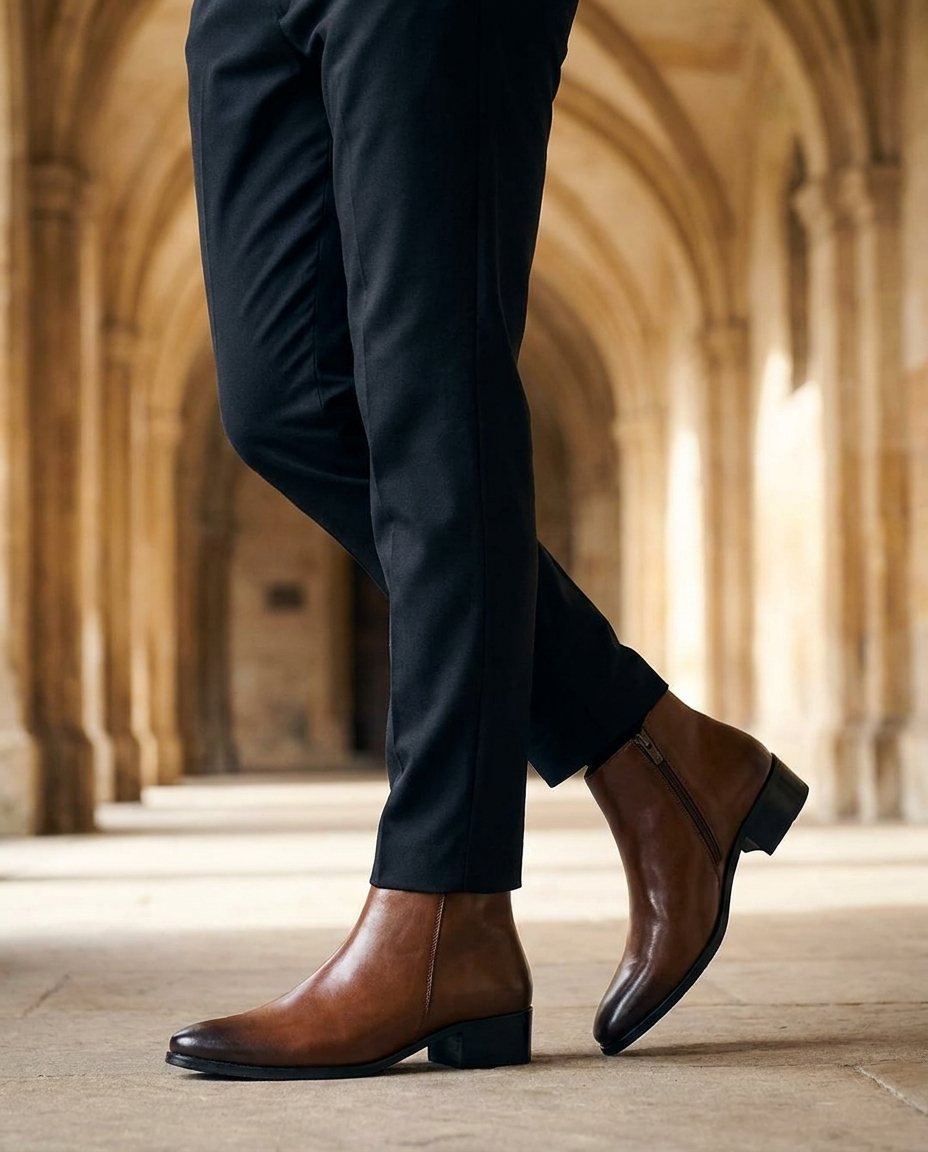 Men's Retro Chelsea Boots