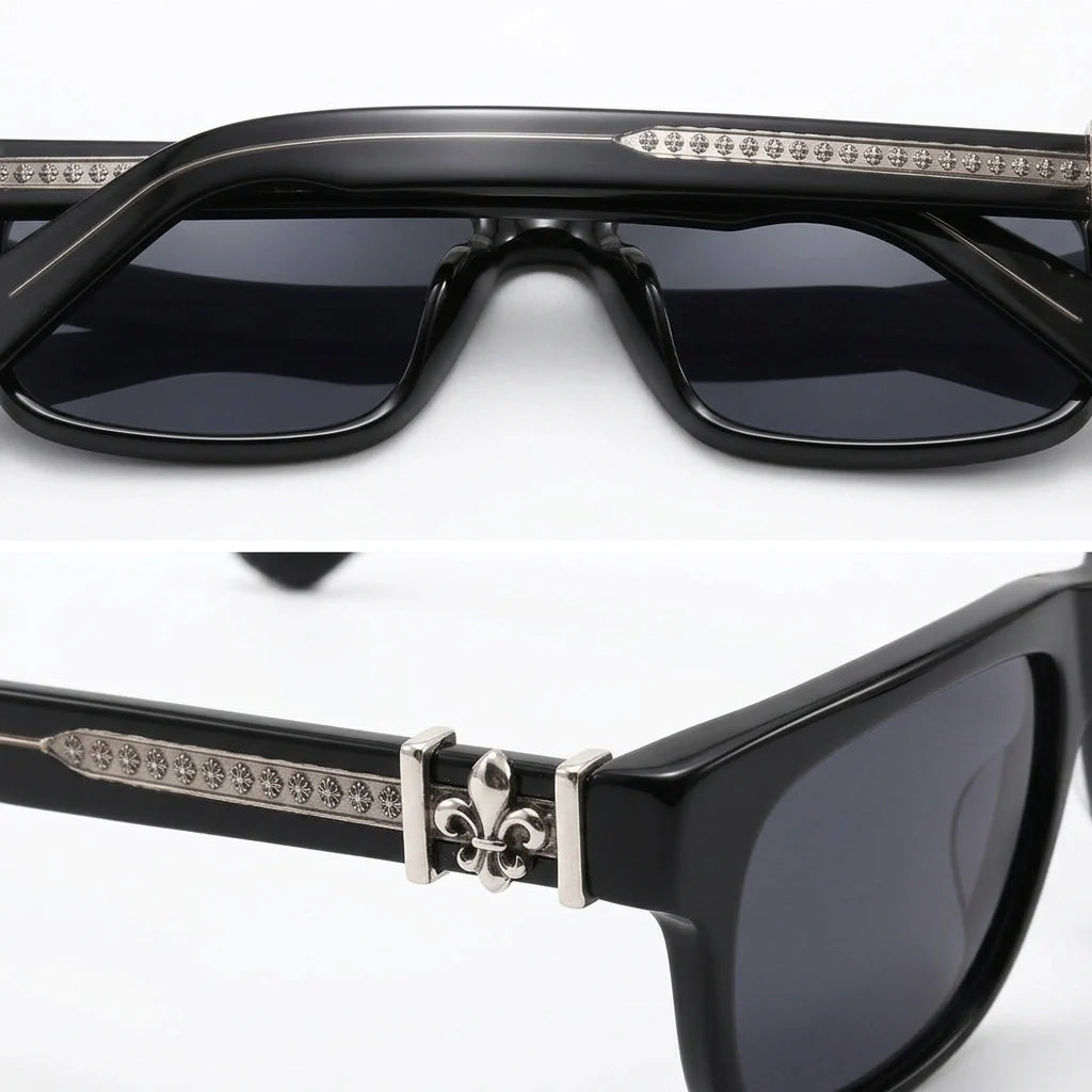 Retro Square Polarized Sunglasses