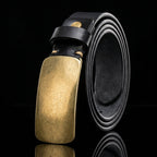 Grain Brass Buckle