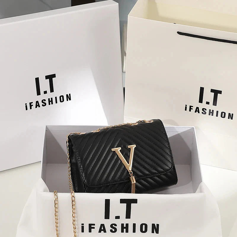 Luxury Sequin Tassel Purse