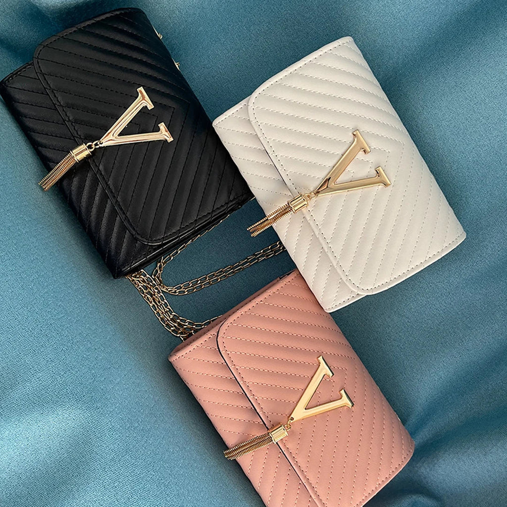 Luxury Sequin Tassel Purse