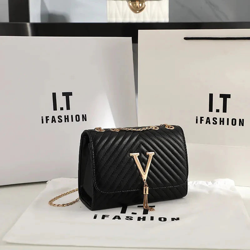 Luxury Sequin Tassel Purse