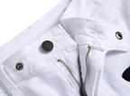 Men’s Patchwork Slim Fit Jeans
