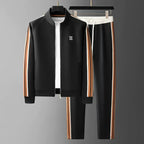 Stand-Collar Casual Sports Suit